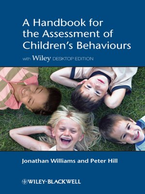 cover image of A Handbook for the Assessment of Children's Behaviours